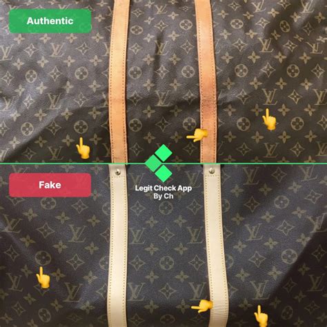 how to tell if its a fake louis vuitton|check by ch louis vuitton.